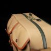 Shop Mini Eventer Camera/Tablet Bag - Khaki Canvas / Tan Leather in australian