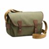 Shop S4 Camera Bag - Sage FibreNyte / Chocolate Leather in australian