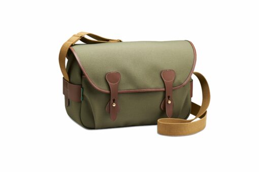 Shop S4 Camera Bag - Sage FibreNyte / Chocolate Leather in australian