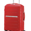 Shop FLUX Expandable Cabin Suitcase 55cm (4 Wheel) - Red in australian