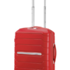 Shop FLUX Expandable Cabin Suitcase 55cm (4 Wheel) - Red in australian