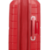 Shop FLUX Expandable Cabin Suitcase 55cm (4 Wheel) - Red in australian