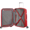 Shop FLUX Expandable Cabin Suitcase 55cm (4 Wheel) - Red in australian