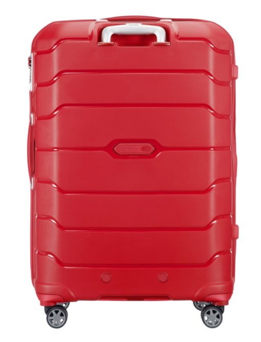 Shop FLUX 4 Expandable Suitcase 75cm (4 Wheel) - Red in australian