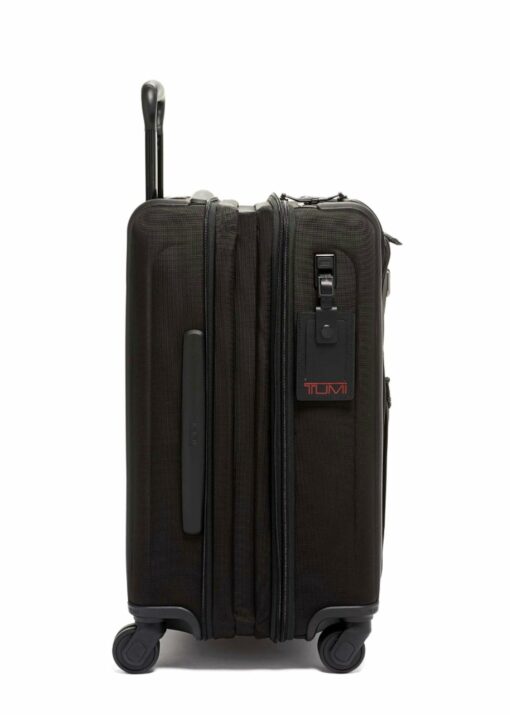 Shop Alpha 3 International Dual Access 4 Wheeled Carry-On - Black in australian