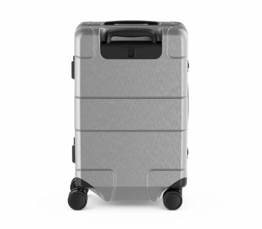 Shop LEXICON Framed Series Frequent Flyer Hardside Carry-On - Silver in australian