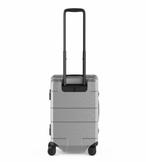 Shop LEXICON Framed Series Frequent Flyer Hardside Carry-On - Silver in australian