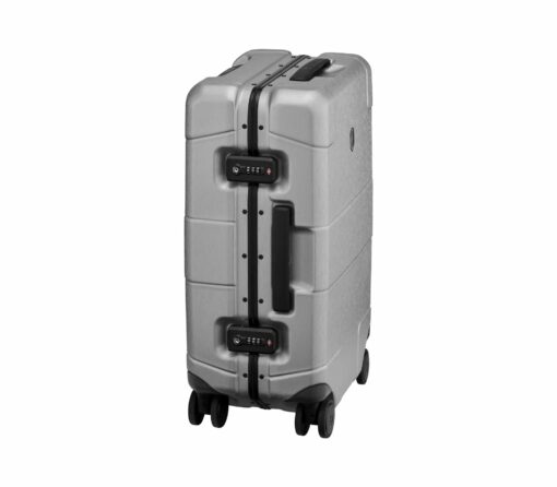 Shop LEXICON Framed Series Frequent Flyer Hardside Carry-On - Silver in australian