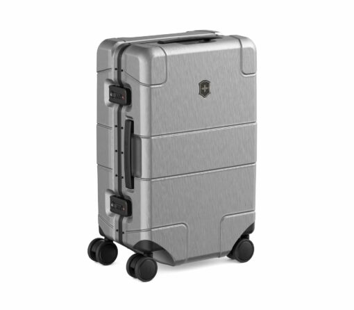 Shop LEXICON Framed Series Frequent Flyer Hardside Carry-On - Silver in australian