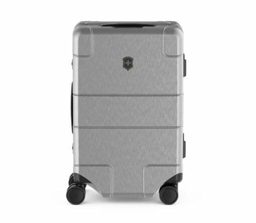 Shop LEXICON Framed Series Frequent Flyer Hardside Carry-On - Silver in australian