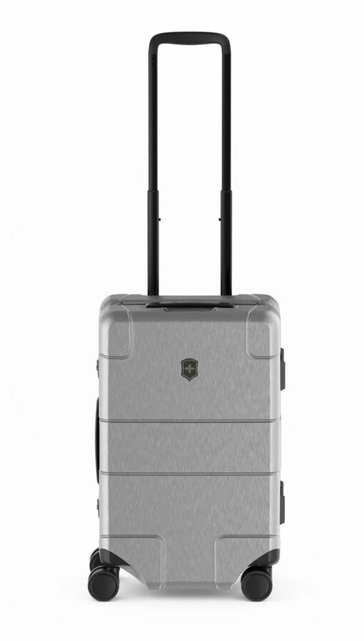 Shop LEXICON Framed Series Frequent Flyer Hardside Carry-On - Silver in australian