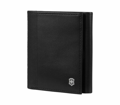 Shop ALTIUS Alox Tri-Fold Wallet - Black in australian