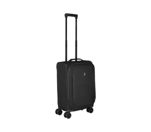 Shop CROSSLIGHT Frequent Flyer Softside Carry-On - Black in australian