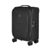 Shop CROSSLIGHT Frequent Flyer Softside Carry-On - Black in australian