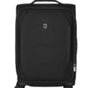 Shop CROSSLIGHT Frequent Flyer Softside Carry-On - Black in australian