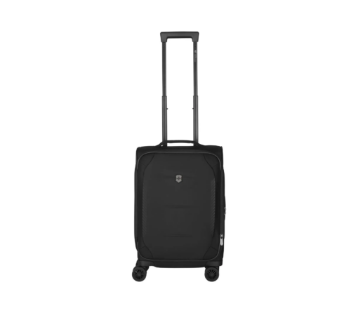 Shop CROSSLIGHT Frequent Flyer Softside Carry-On - Black in australian