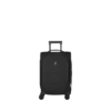 Shop CROSSLIGHT Frequent Flyer Softside Carry-On - Black in australian