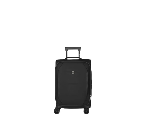 Shop CROSSLIGHT Frequent Flyer Softside Carry-On - Black in australian