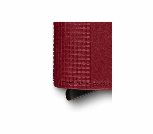 Shop ALTIUS Secrid Leather Card Wallet - Red in australian