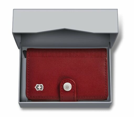 Shop ALTIUS Secrid Leather Card Wallet - Red in australian