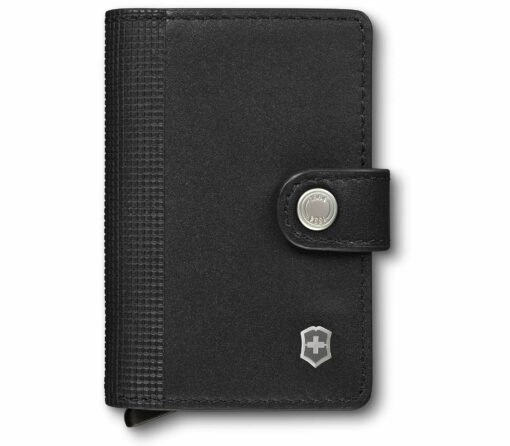 Shop ALTIUS Secrid Leather Card Wallet - Black in australian