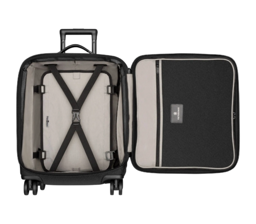 Shop Lexicon Dual-Caster Wide-Body Carry-On - Black in australian