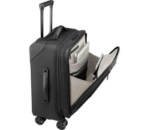 Shop Lexicon Dual-Caster Wide-Body Carry-On - Black in australian