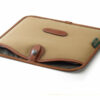 Shop Tablet Slip - Khaki Canvas / Tan Leather in australian