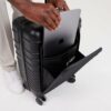 Shop The Front Pocket Carry-On Roller in Black in australian