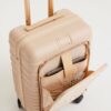 Shop The Front Pocket Carry-On Roller in Beige in australian