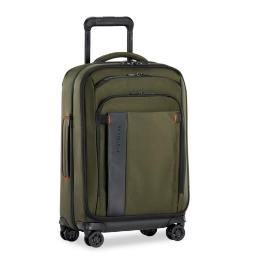 Shop ZDX DOMESTIC 56cm Carry-On Expandable Spinner - Hunter in australian