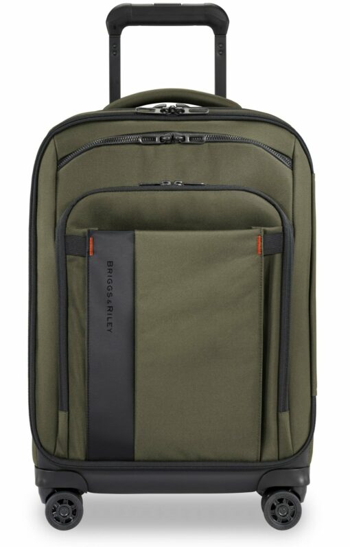 Shop ZDX DOMESTIC 56cm Carry-On Expandable Spinner - Hunter in australian