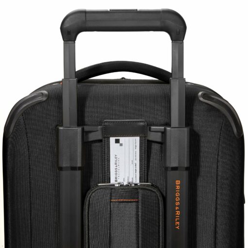 Shop ZDX DOMESTIC 56cm Carry-On Expandable Spinner - Black in australian