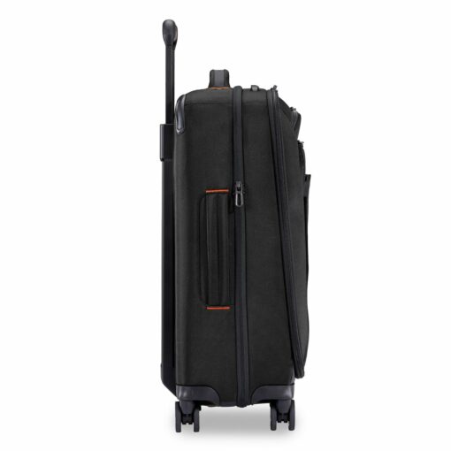 Shop ZDX DOMESTIC 56cm Carry-On Expandable Spinner - Black in australian