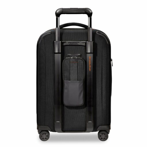 Shop ZDX DOMESTIC 56cm Carry-On Expandable Spinner - Black in australian