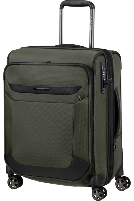 Shop PRO-DLX 6 Spinner Expandable (4 wheels) 55cm - Green in australian
