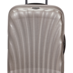 Shop C-Lite Spinner (4 wheels) 55cm Expandable Cabin - Pearl/Fuchsia in australian
