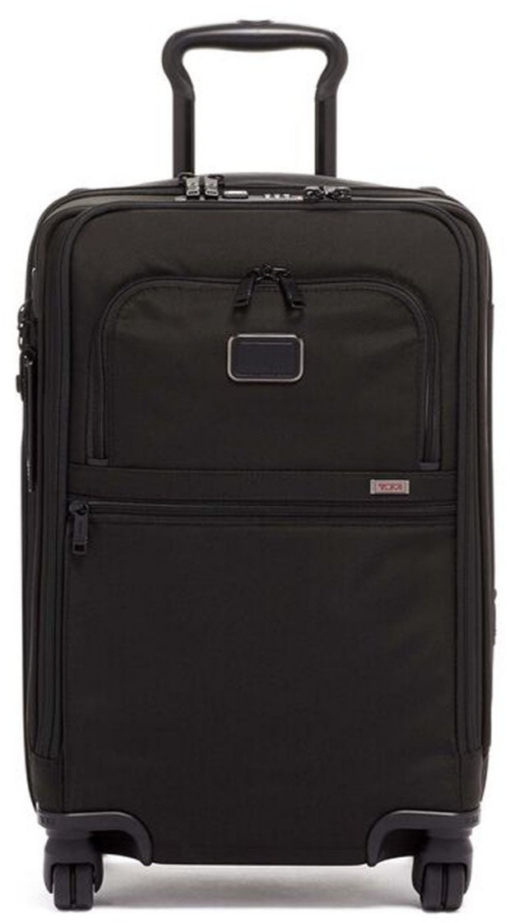 Shop Alpha 3 International Office 4 Wheeled Carry-On - Black in australian