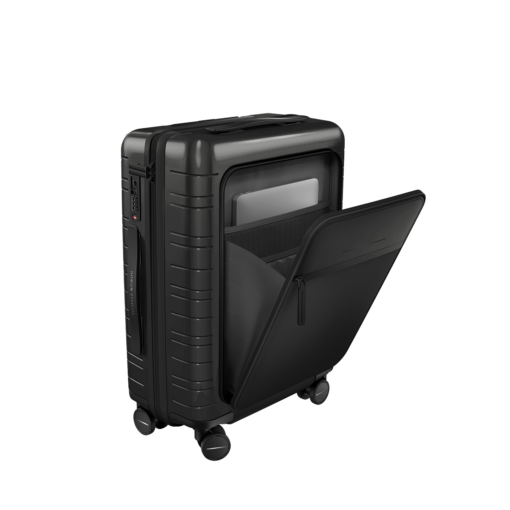 Shop M5 Essential Cabin Luggage (37L) - Glossy All Black in australian