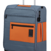 Shop VAYCAY Spinner (4 wheels) 55cm - Blueberry Blue/Orange in australian