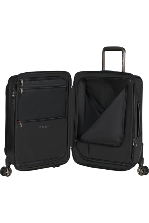 Shop PRO-DLX 6 Spinner Expandable (4 wheels) 55cm - Black in australian