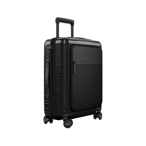 Shop M5 Essential Cabin Luggage (37L) - Glossy All Black in australian