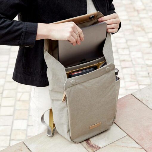 Shop MELBOURNE Backpack - Saltbush (Leather Free) in australian