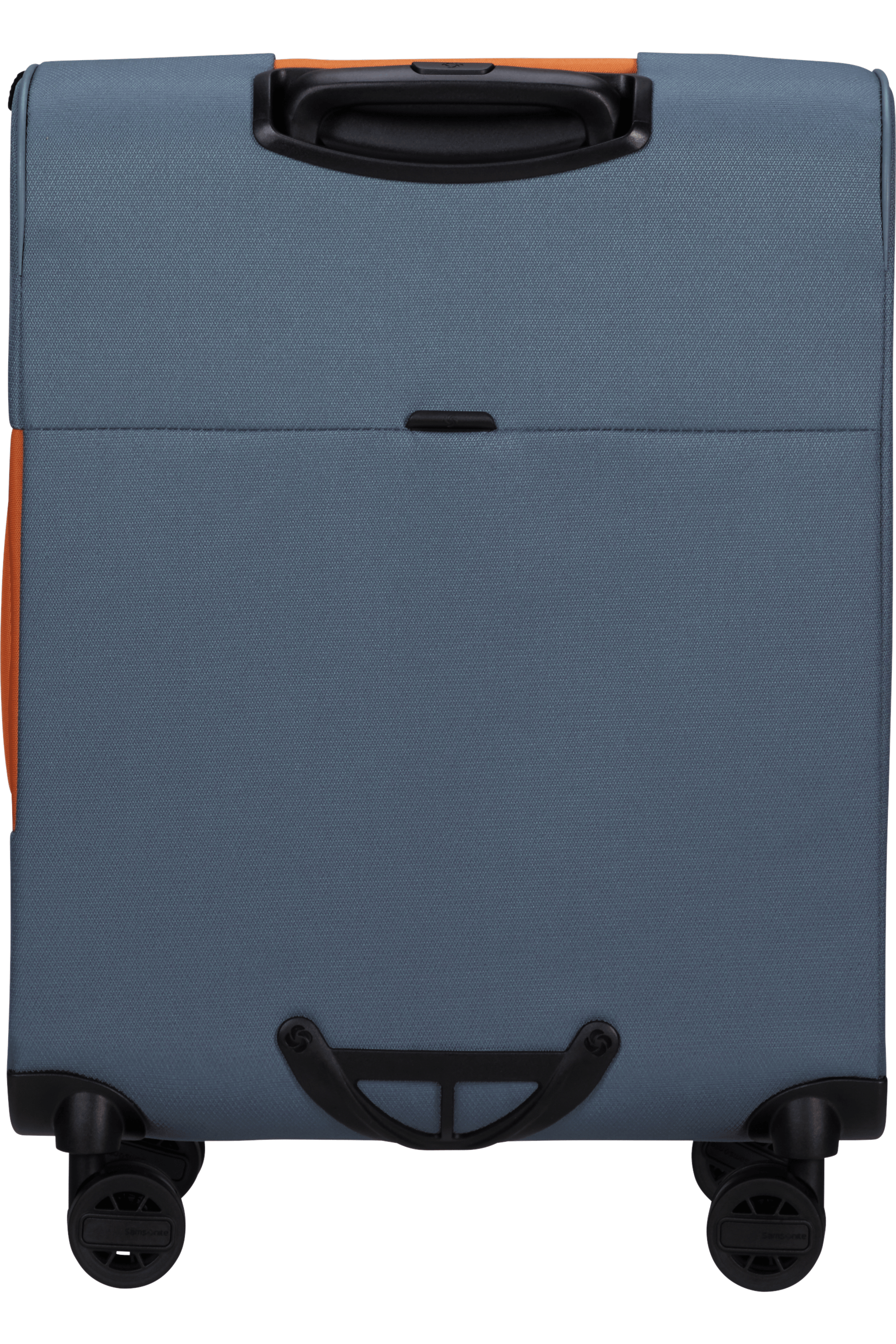 Shop VAYCAY Spinner (4 wheels) 55cm - Blueberry Blue/Orange in australian