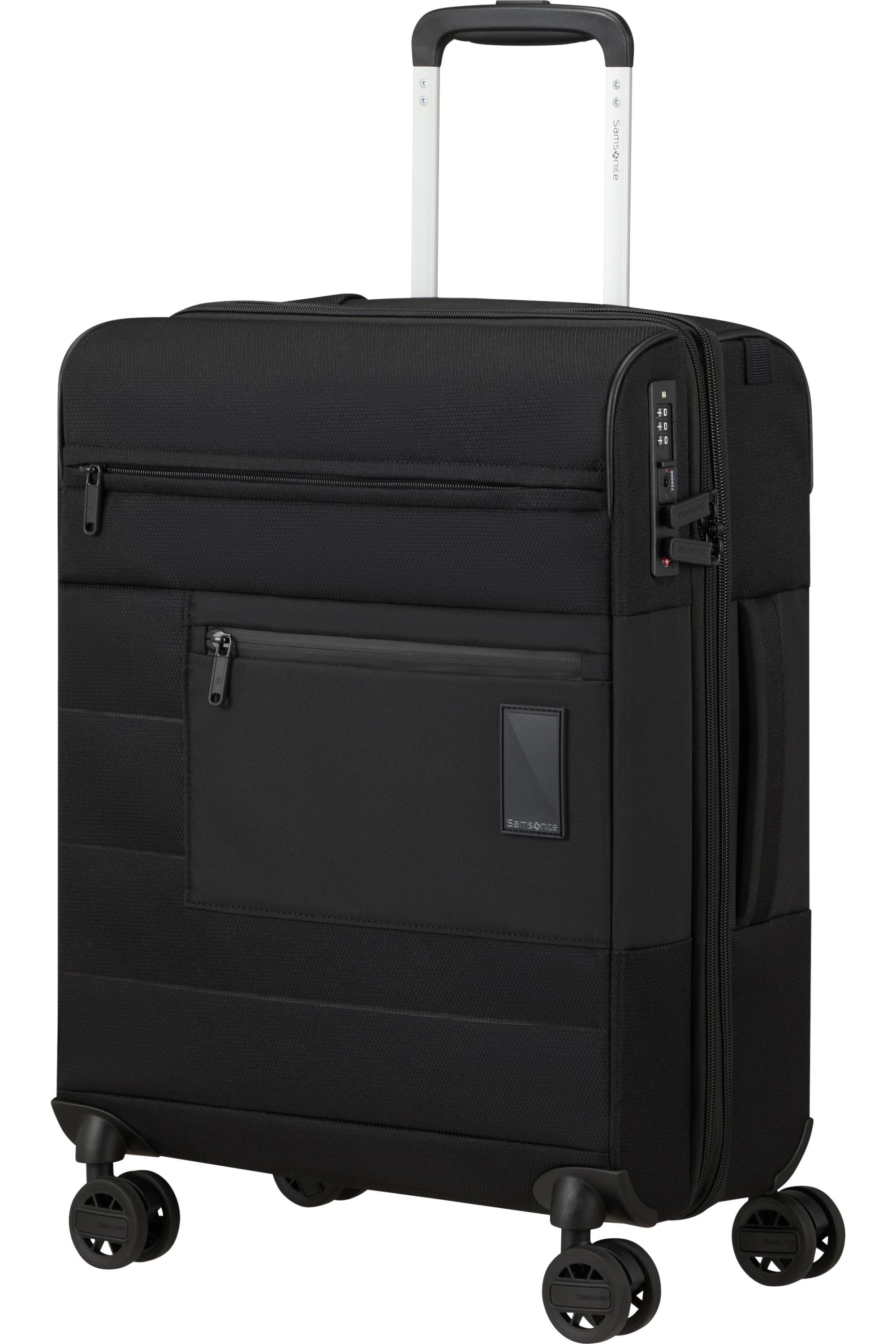 Shop VAYCAY Spinner Expandable (4 wheels) 55cm Length 40cm - Black in australian
