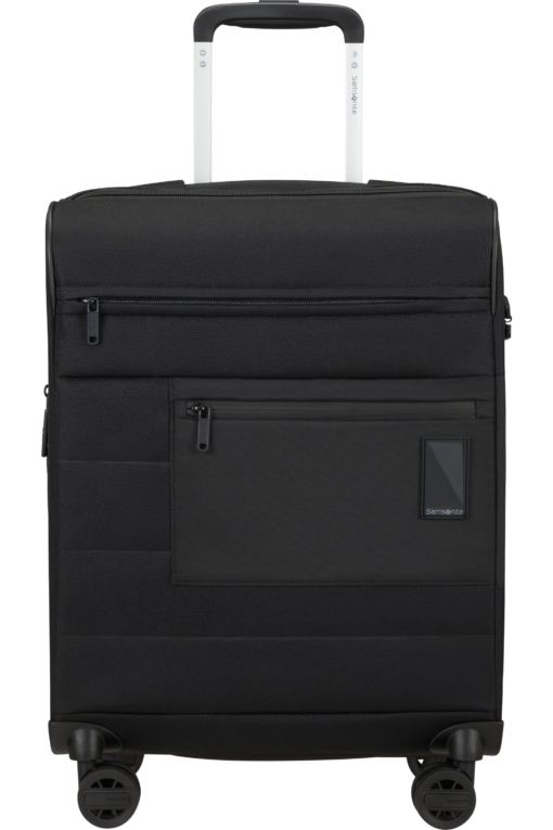 Shop VAYCAY Spinner Expandable (4 wheels) 55cm Length 40cm - Black in australian