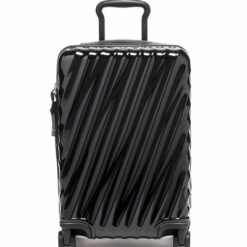 Shop 19 Degree International Expandable 4 Wheeled Carry-On - Black in australian