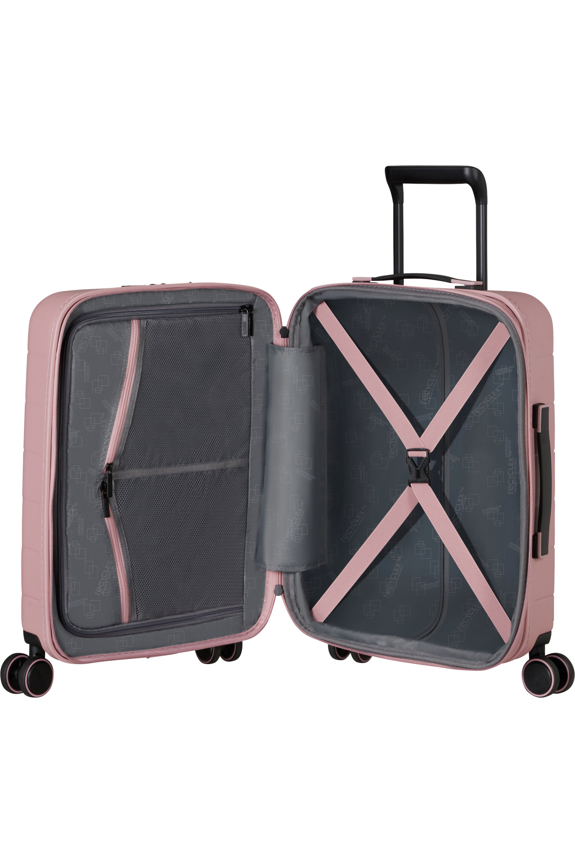 Shop NOVASTREAM 55cm Cabin Luggage - Vintage Pink in australian