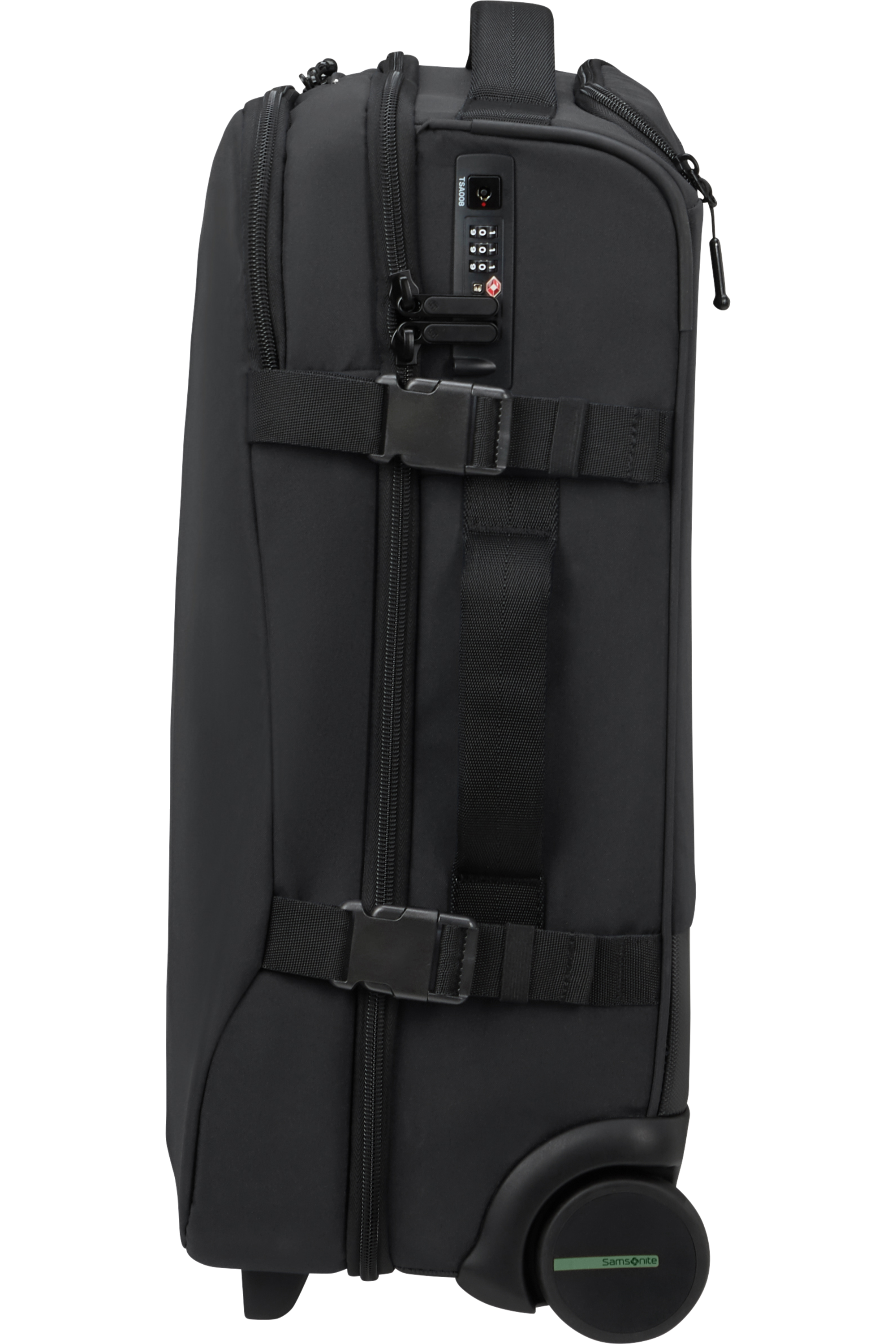 Shop SECURIPAK 2.0 Duffle with wheels 52cm - Black in australian