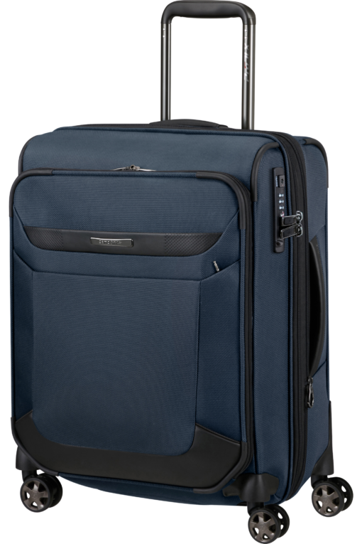 Shop PRO-DLX 6 Spinner Expandable (4 wheels) 55cm - Blue in australian